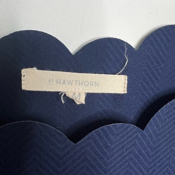 41 Hawthorn Scollop Edged Sleeveless Top Size Medium - Picture 2 of 6